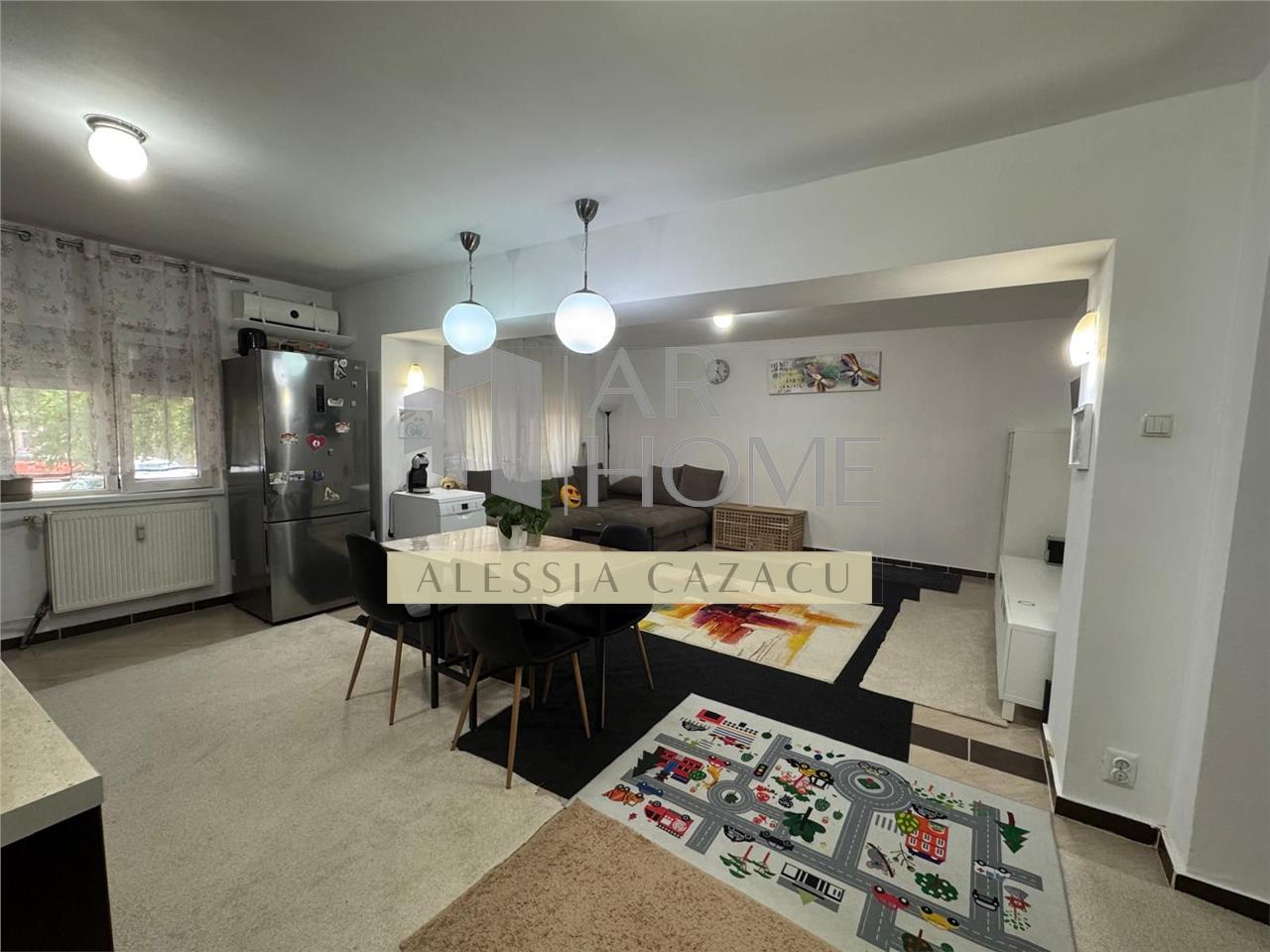 Apartament 3 camere , Gh.Doja , Ploiesti , mobilat complet