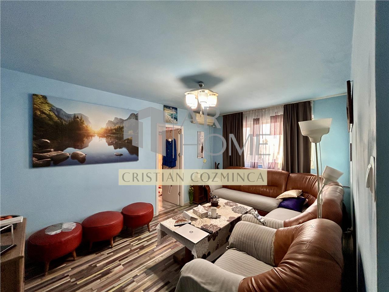 Apartament 3 camere, semidecomandat, 50.35 mp, Bd. Bucuresti, Ploiesti