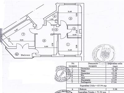 Apartament 3 camere, decomandat, zona ultracentrala, Ploiesti