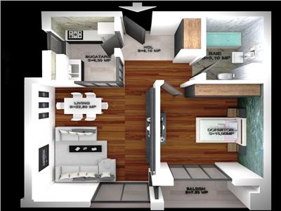 Apartament 2 camere, de lux, parcare subterana, Albert Nord, Ploiesti