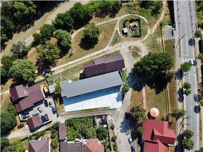 Hala industriala, renovata complet, 280 mp, central Moreni, Dambovita