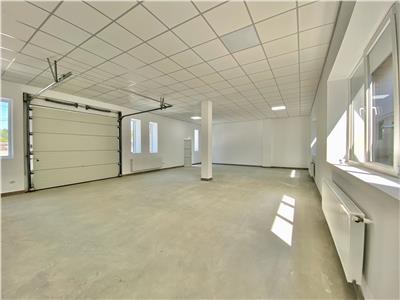 Hala industriala, renovata complet, 280 mp, central Moreni, Dambovita