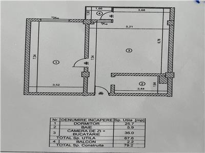 Vanzare apartament 2 camere, Ploiesti, zona OMV Marasesti