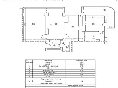 Vanzare apartament 3 camere, transformat in 2, Ploiesti, ultracentral