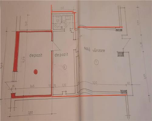 Vanzare spatiu comercial stradal, parter, IN Ploiesti, zona Republicii