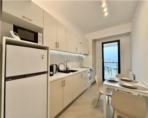 Garsoniera la prima inchiriere, parcare subterana, Cortina North Pipera