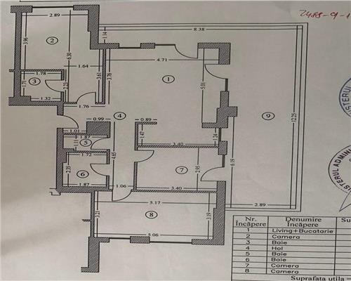 Vanzare penthouse 4 camere, 3 bai, in Ploiesti, zona Albert Evocasa