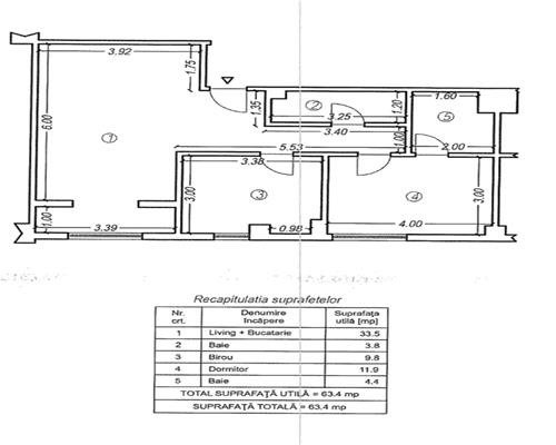 Vanzare apartament 3 camere, zona Cantacuzino   Carol Davila, Ploiesti.