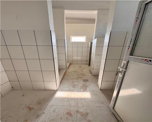 Ansamblu format din teren, platforma betonata si hale industriale, in Brazi, judetul Prahova.