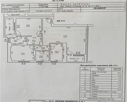 Spatiu birouri 3 camere, premium, Ploiesti, ultracentral