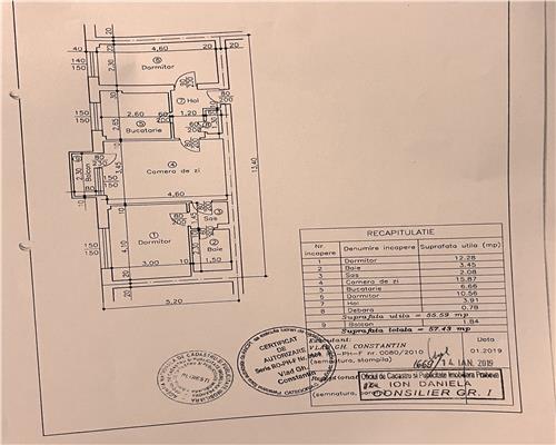 Apartament 3 camere, zona Nord,  Ploiesti
