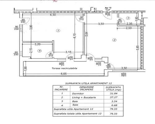 Apartament 2 camere, 2 bai, parcare proprie, Ploiesti, Albert.