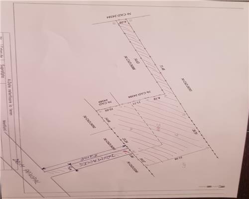 Vanzare teren intravilan 2054 mp, Comuna Plopu