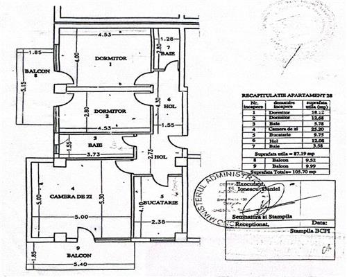 Apartament 3 camere, garaj propriu, mobilat si utilat, central, Ploies