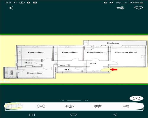 Ploiesti Mega Image 4 camere, 85 mp sc