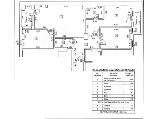 Apartament 4 camere, in Ploiesti, zona Parcul Mihai Viteazul (Bucegi)