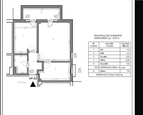 Apartament 2 camere de lux, parcare , Mrs. Country